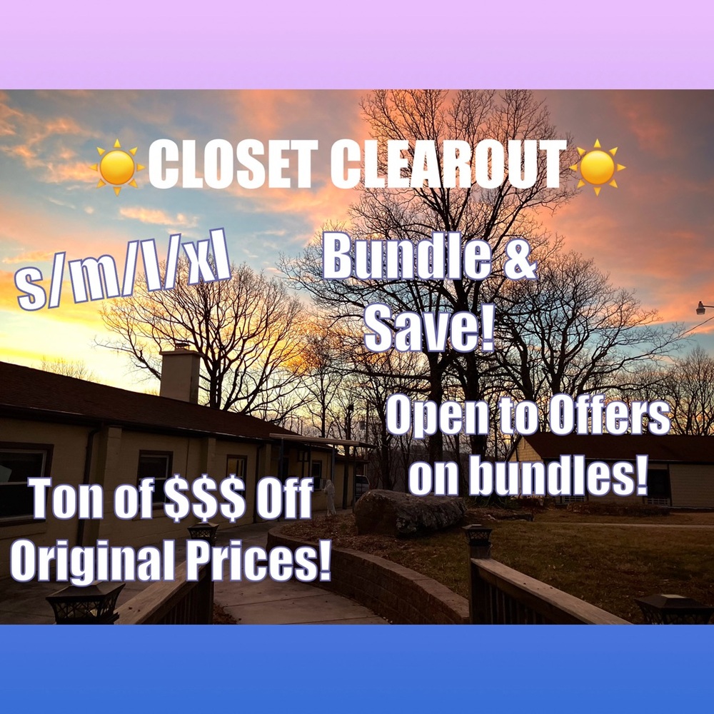Closet Clearout💕